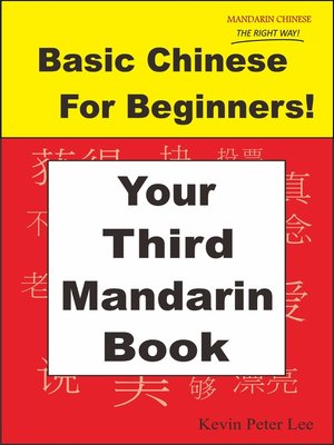 cover image of Basic Chinese For Beginners! Your Third Mandarin Book